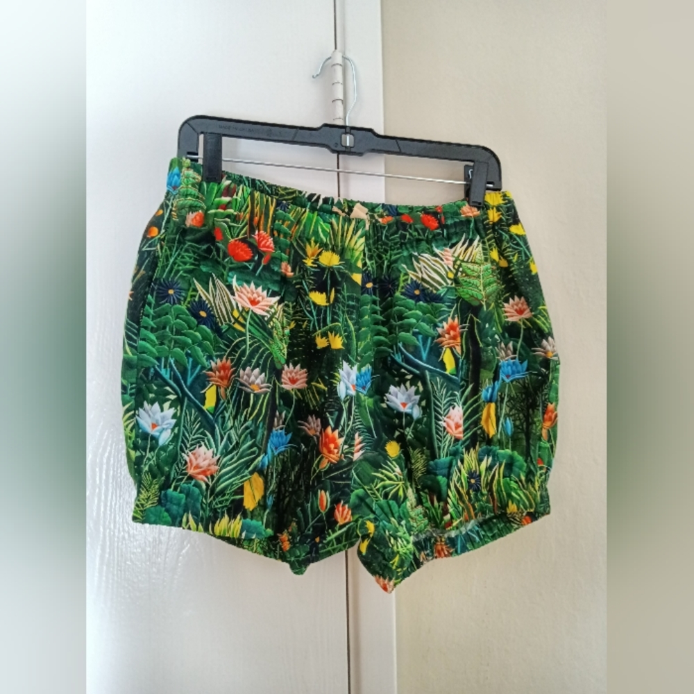 NWT Samantha Pleet Floral Bubble Shorts
